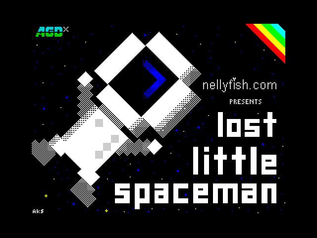 Ace title screen for ZX Spectrum